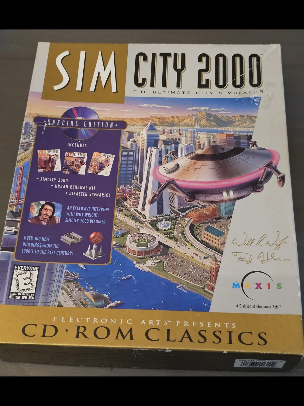 SimCity 2000 Special Edition PC Game - Colorful Cover Art EA CD-ROM Classics